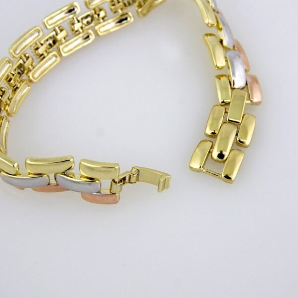 Bracelets Woman/ Manillas Mujer/  Zircon Stone/ 14K Real Color/  FREE SHIPPING OVER $50.00 DOLLAR PURCHASE///B0087 - Image 3