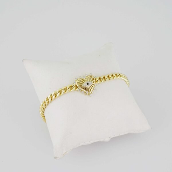 B1386 Bracelet - Pulseras - Zircon Stone - 14K Real Color