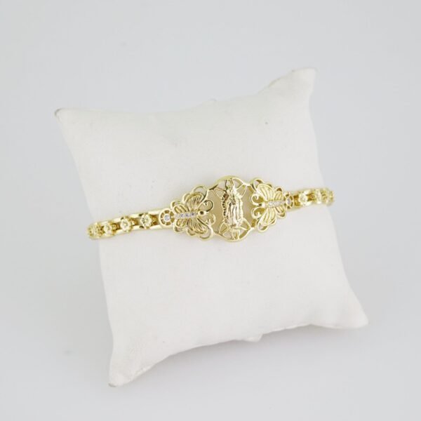 B1392 Bracelet - Pulseras - Plain - 14K Real Color
