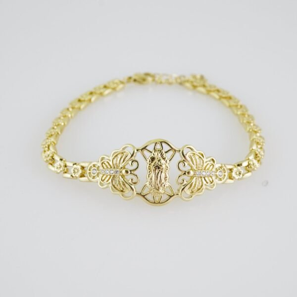 B1392 Bracelet - Pulseras - Plain - 14K Real Color - Image 2
