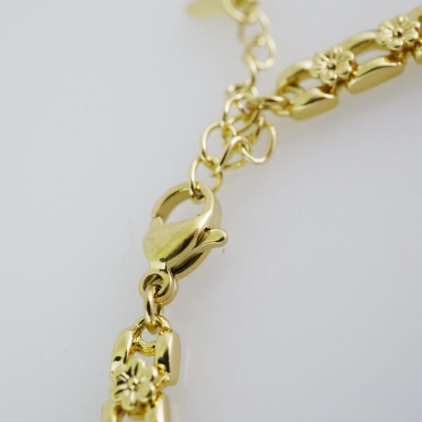 B1392 Bracelet - Pulseras - Plain - 14K Real Color - Image 3