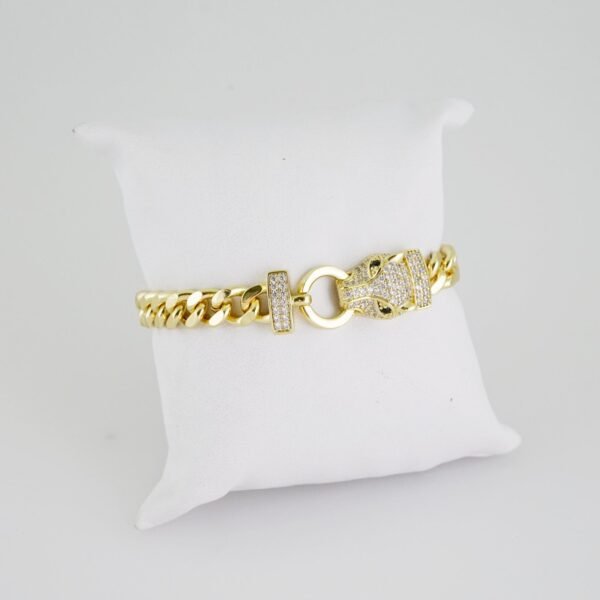 B1394 Bracelet - Pulseras - Zircon Stone - 14K Real Color