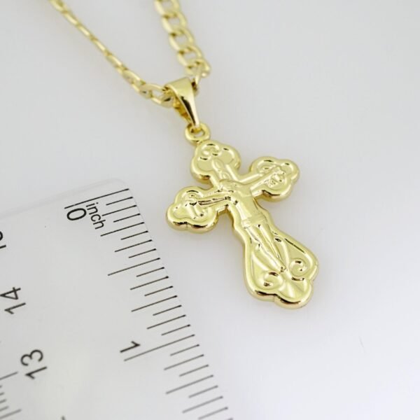 SET1517 Cadenas & Colgantes - Chain - Pendants -  14K Real Color - Zircon Stone - 5mmX60cm - Image 3