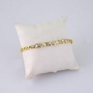 B1354 Bracelet - Pulseras - Zircon Stone - 14K Real Color