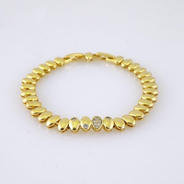 B1356 Bracelet - Pulseras - Zircon Stone - 14K Real Color - Image 2