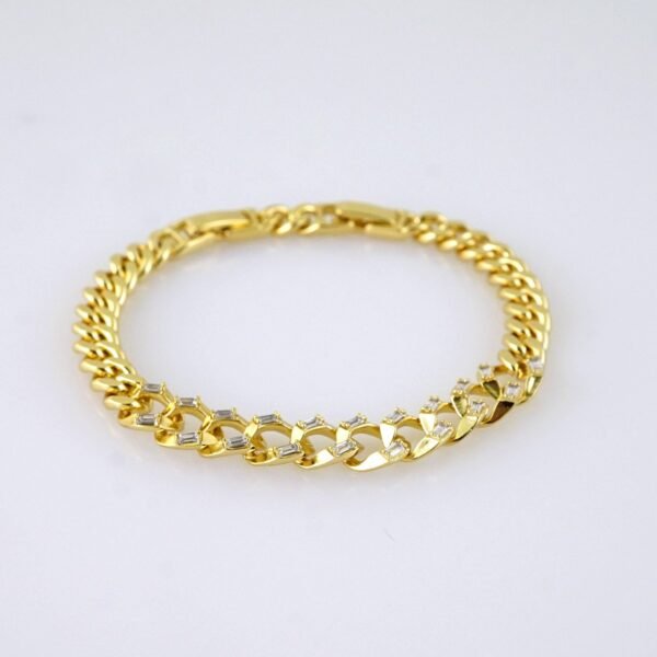 B1357 Bracelet - Pulseras - Zircon Stone - 14K Real Color - Image 2