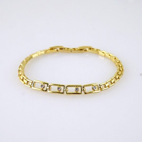 B1359 Bracelet - Pulseras - Zircon Stone - 14K Real Color - Image 2