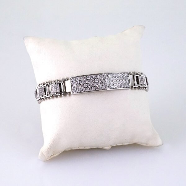 B1361 Bracelet - Pulseras - Zircon Stone - Silver Color