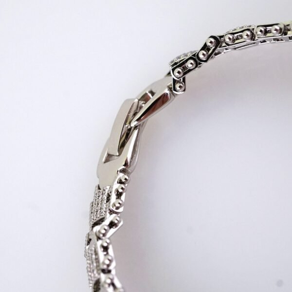 B1361 Bracelet - Pulseras - Zircon Stone - Silver Color - Image 3