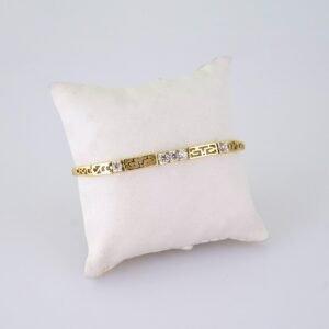 B1371 Bracelet - Pulseras - Zircon Stone - 14K Real Color
