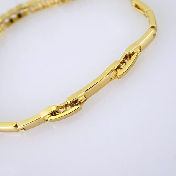 B1371 Bracelet - Pulseras - Zircon Stone - 14K Real Color - Image 2