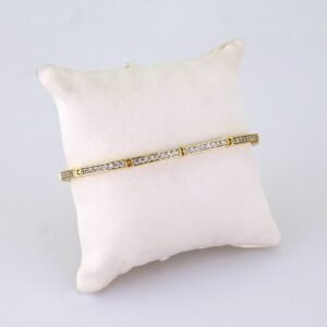 B1372 Bracelet - Pulseras - Zircon Stone - 14K Real Color