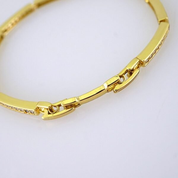 B1372 Bracelet - Pulseras - Zircon Stone - 14K Real Color - Image 3