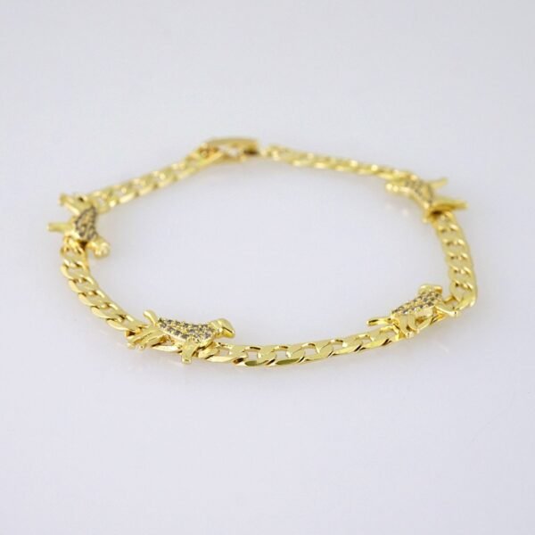 B1375 Bracelet - Pulseras - Zircon Stone - 14K Real Color - Image 2