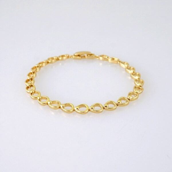 B1376 Bracelet - Pulseras - Plain - 14K Real Color - Image 2