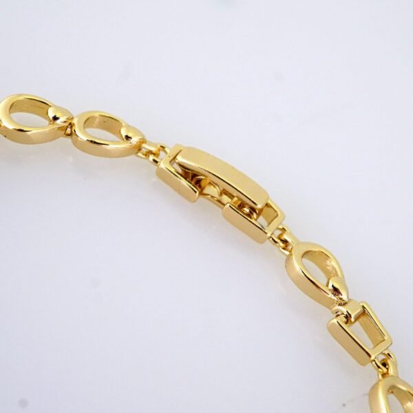 B1376 Bracelet - Pulseras - Plain - 14K Real Color - Image 3