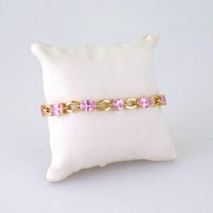 B1377 Bracelet - Pulseras - 14K Real Color - Pink