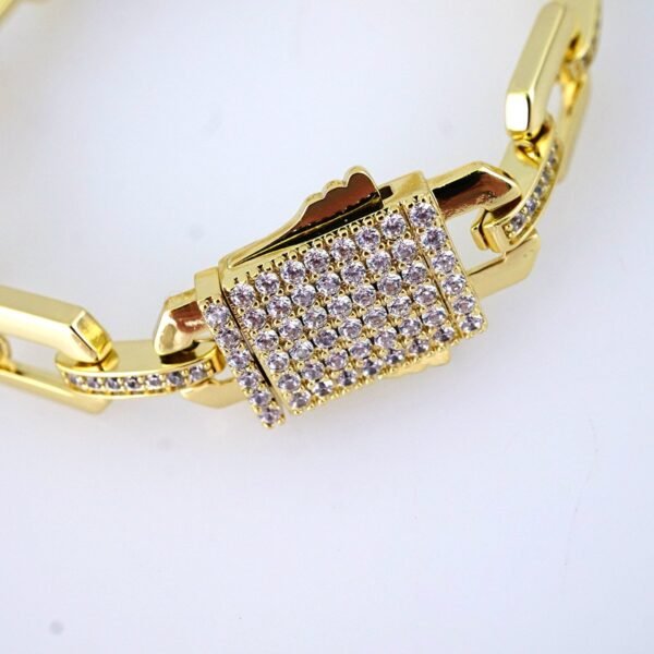 B1381 Bracelet - Pulseras - Zircon Stone - 14K Real Color - Image 3