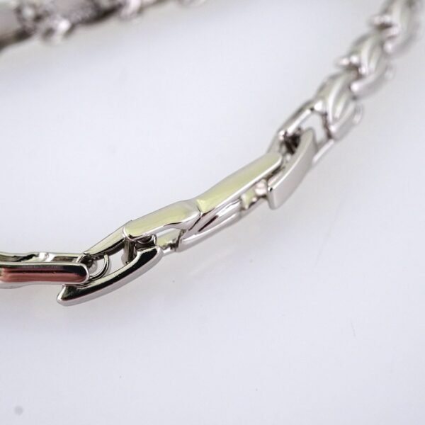 B1362 Bracelet - Pulseras - Zircon Stone - Silver Color - Image 3