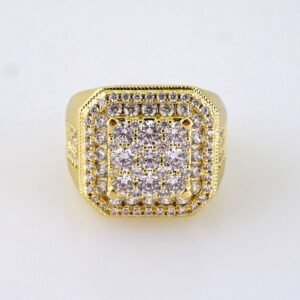 R656 Ring - Anillos - 14K Real Color - Zircon Stone