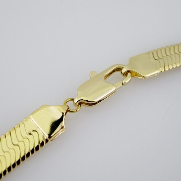 SET1524 Gargantilla - Choker W - Plain - 14K Real Color - Image 3