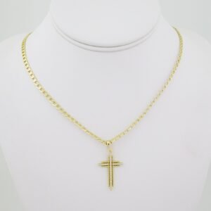 SET1530 Cadenas & Colgantes - Chain W - Pendants - 14K Real Color 3mmX60cm