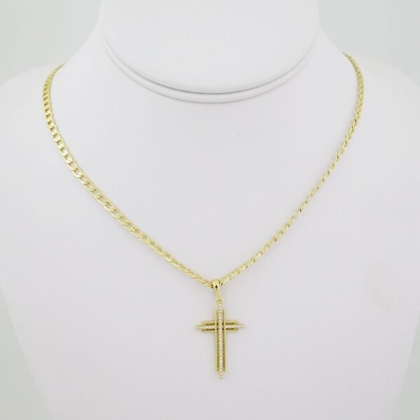 SET1530 Cadenas & Colgantes - Chain W - Pendants - 14K Real Color 3mmX60cm