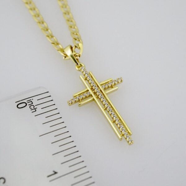 SET1530 Cadenas & Colgantes - Chain W - Pendants - 14K Real Color 3mmX60cm - Image 3