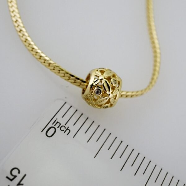 SET1531 Gargantilla & Colgantes- Choker W - Pendants- 14K Real Color- Zircon Stone - Image 3