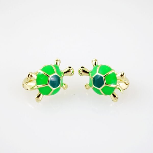 E2030 Earrings - Aretes - Zircon Stone - 14K Real Color
