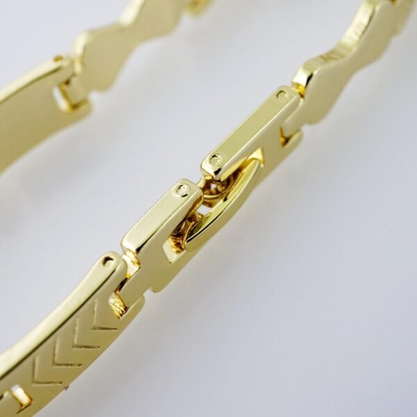 B1413 Bracelet - Pulseras - Plain - 14K Real Color - Image 3