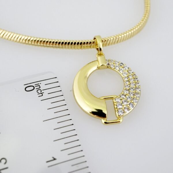 SET1541 Cadenas - Pulsera - Chain - Bracelet - 14K Real Color - Zircon Stone - Image 3