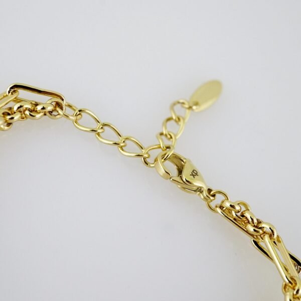 B1415 Bracelet - Pulseras - Zircon Stone - 14K Real Color - Image 3