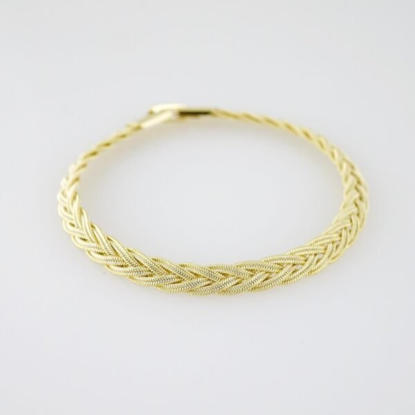 B1418 Bracelet - Pulseras - Plain - 14K Real Color - Image 2
