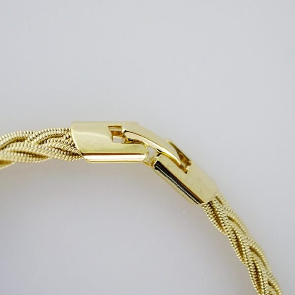 B1418 Bracelet - Pulseras - Plain - 14K Real Color - Image 3
