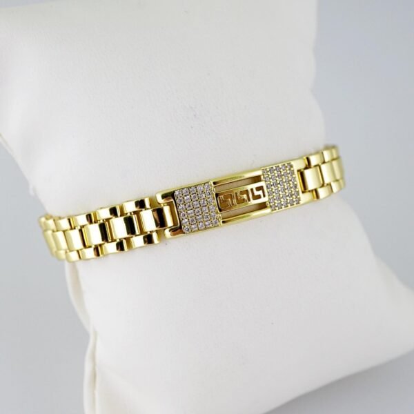 B1419 Bracelet - Pulseras - Zircon Stone - 14K Real Color