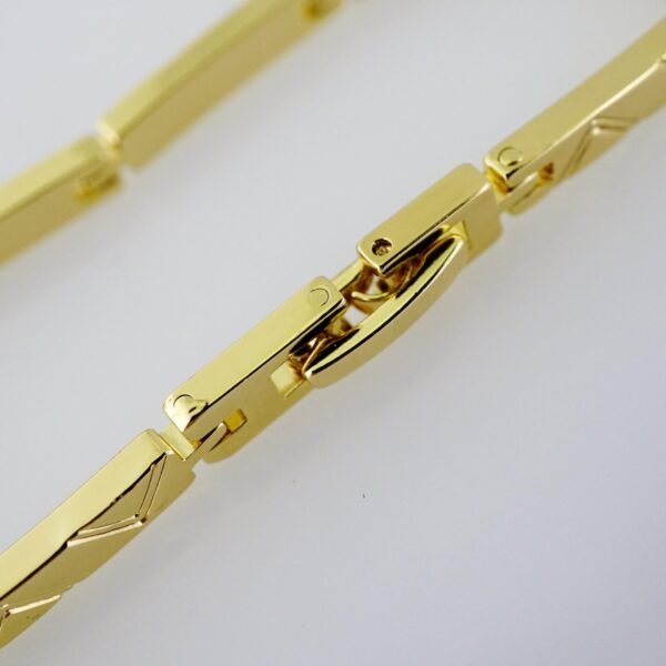 B1420 Bracelet - Pulseras - Plain - 14K Real Color - Image 3