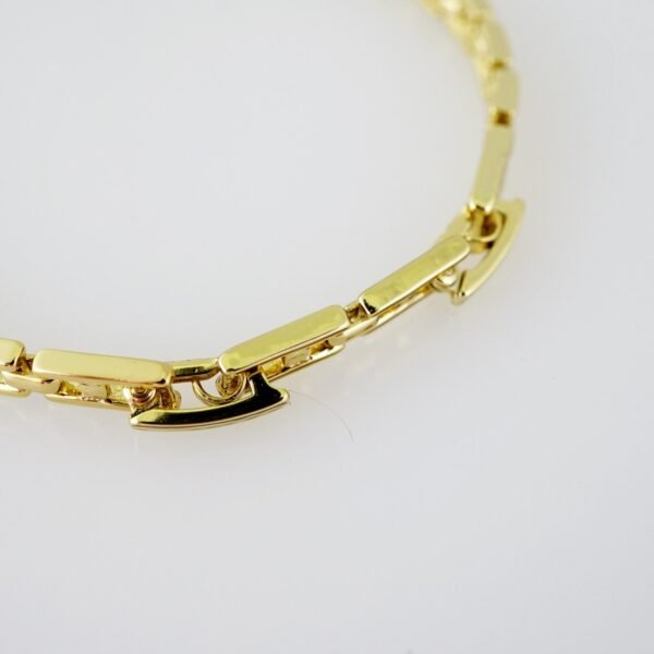B1422 Bracelet - Pulseras - Zircon Stone - 14K Real Color - Image 3