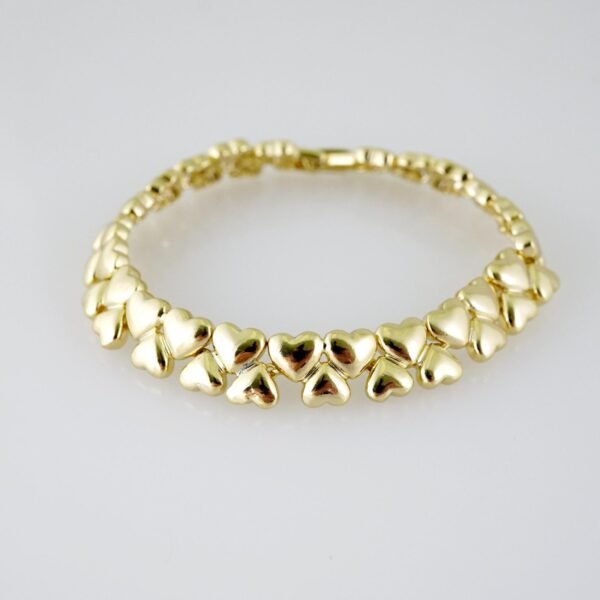 B1425 Bracelet - Pulseras - Plain - 14K Real Color - Image 2