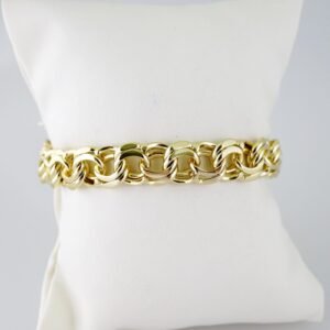 B1426 Bracelet - Pulseras - Plain - 14K Real Color