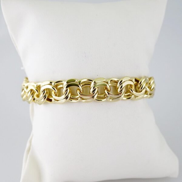 B1426 Bracelet - Pulseras - Plain - 14K Real Color