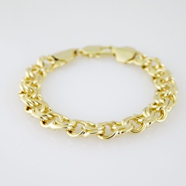 B1426 Bracelet - Pulseras - Plain - 14K Real Color - Image 2