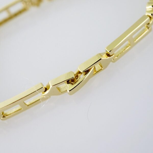B1428 Bracelet - Pulseras - Plain - 14K Real Color - Image 3