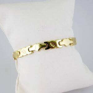 B1430 Bracelet - Pulseras - Plain - 14K Real Color