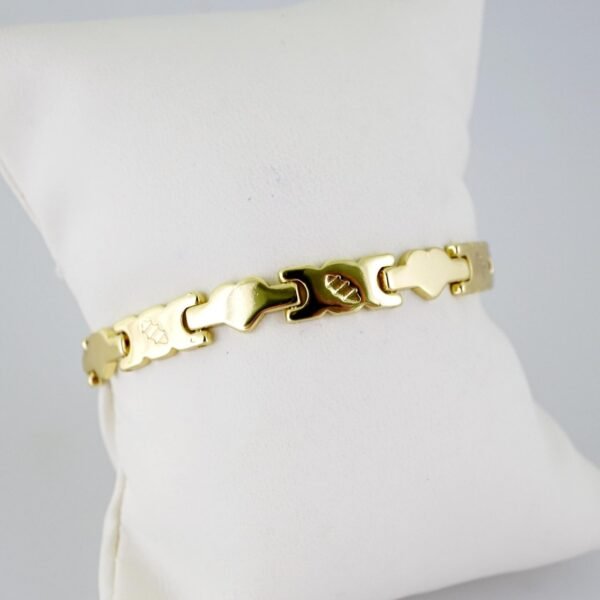 B1430 Bracelet - Pulseras - Plain - 14K Real Color