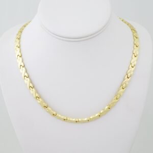 SET1545 Gargantilla - Choker - 14K Real Color - Zircon Stone