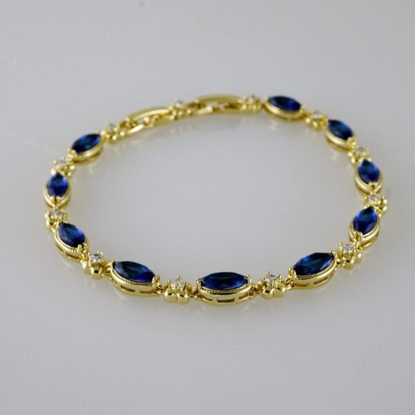B1449 Bracelet - Pulseras - Plain - 14K Real Color - Image 2
