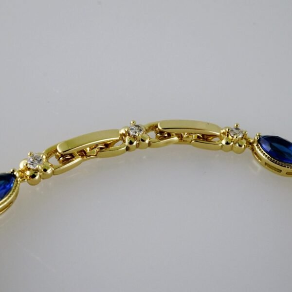 B1449 Bracelet - Pulseras - Plain - 14K Real Color - Image 3