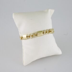 B1450 Bracelet - Pulseras - Zircon Stone - 14K Real Color