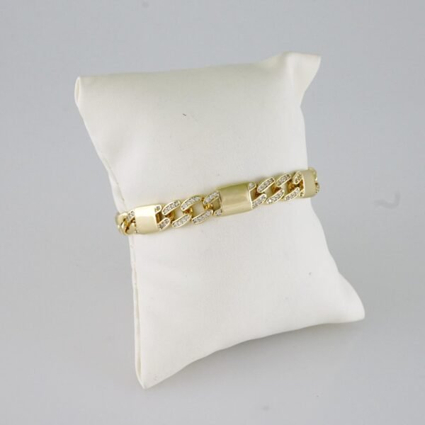 B1450 Bracelet - Pulseras - Zircon Stone - 14K Real Color